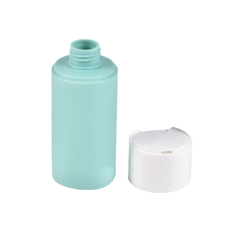 Reusable Plastic Bottles Shampoo Packaging With Soft Touch Surface