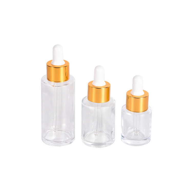 Dropper Bottle 50ml Стаклено шише Стаклено шише Пакување со капа